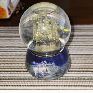 Enchanted Castle Musical Snow Globe "Believe"